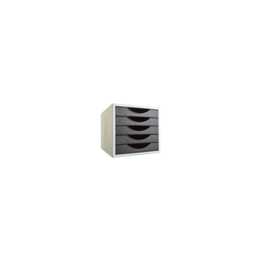 10050-MODULO ECOGREEN 5 CAJONES FORMATO 340X270X260 MM NEGRO ARCHIVO 2000 4005 NE 10050-MODULO ECOGREEN 5 CAJONES FORMATO 340X270X260 MM NEGRO ARCHIVO 2000 4005 NE