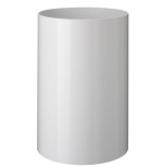 10057-PAPELERA ECOGREEN ALTO BRILLO 100% RECICLADO Y RECICLABLE BLANCO 18 LITROS 260X335 MM ARCHIVO 2000 2000 BL