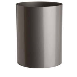 10058-PAPELERA ECOGREEN ALTO BRILLO 100% RECICLADO Y RECICLABLE GRIS 18 LITROS 260X335 MM ARCHIVO 2000 2000 GS