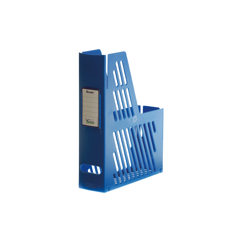 10070-REVISTERO CON IDENTIFICADOR 240X75X315 MM COLO AZUL ARCHIVO 2000 2005 AZ 10070-REVISTERO CON IDENTIFICADOR 240X75X315 MM COLO AZUL ARCHIVO 2000 2005 AZ