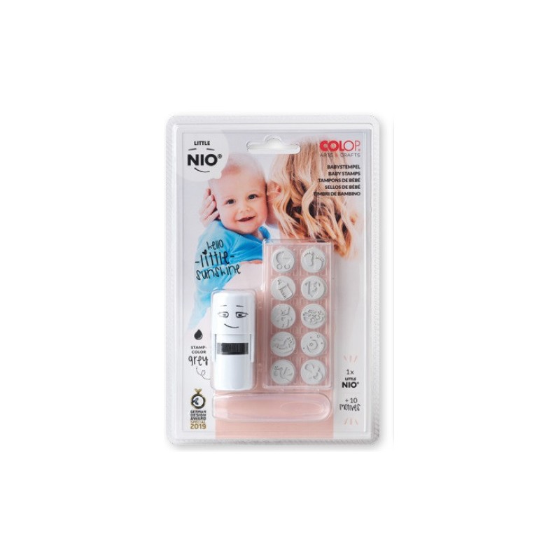 10102-BLISTER IMPRENTILLA LITTLE NIO 10 PICTOS TEMATICA "BEBES" COLOP NIL002 10102-BLISTER IMPRENTILLA LITTLE NIO 10 PICTOS TEMATICA "BEBES" COLOP NIL002