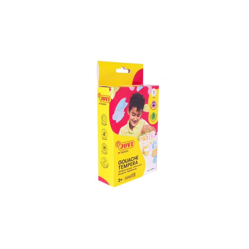 10120-ESTUCHE TEMPERA GOUACHE 6 BOTES DE 35 ML COLORES PASTEL JOVI 507P 10120-ESTUCHE TEMPERA GOUACHE 6 BOTES DE 35 ML COLORES PASTEL JOVI 507P