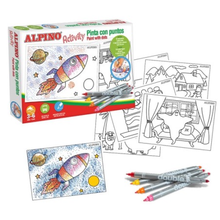 10133-SET ACTIVITY "PINTO CON PUNTOS" ALPINO AC000002