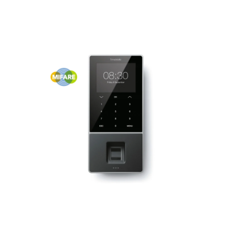 10143-Safescan TM-828 SC Negro Huella dactilar, Contrasena, Tarjeta de proximidad, Tarjeta inteligente CC TFT Ethernet