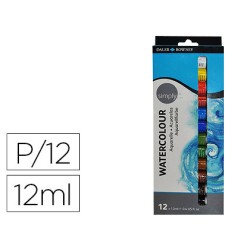 10178-SET ACUARELAS 12X 12ML SIMPLY DALER ROWNEY D134500100