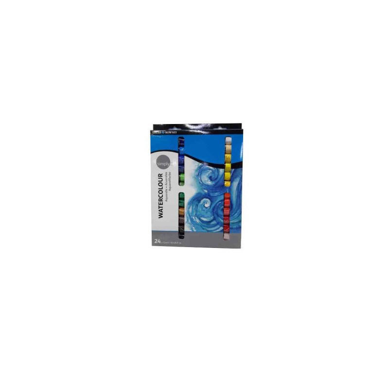 10179-SET ACUARELAS 24X 12ML SIMPLY DALER ROWNEY D134500124 10179-SET ACUARELAS 24X 12ML SIMPLY DALER ROWNEY D134500124