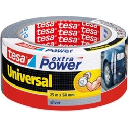 10198-CINTA ADHESIVA AMERICANA EXTRA POWER GRIS 25MX50MM TESA 56388-00000-12