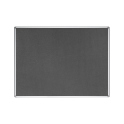 10211-Bi-Office Earth Tablon de anuncios fijo Gris Sentido
