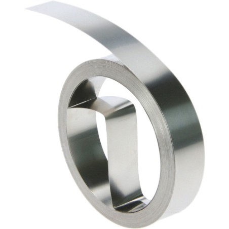 1025-CINTA ALUMINIO SIN ADHESIVO 12MMX4,80M. DYMO 31000