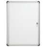 10256-Bi-Office Enclore Budget tablon para notas Interior Blanco Aluminio