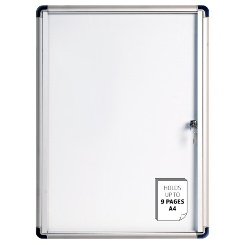 10261-VITRINA INTERIOR BUDGET MAGNETICA 9 X A4 BIOFFICE VT630109660