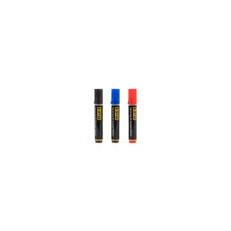 10290-Bi-Office PE4004 marcador 3 pieza(s) Punta redonda Negro, Azul, Rojo 10290-Bi-Office PE4004 marcador 3 pieza(s) Punta redonda Negro, Azul, Rojo