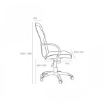 10301-SILLA MODELO MORCEGO NEGRO ARCHIVO 2000 6457 NE