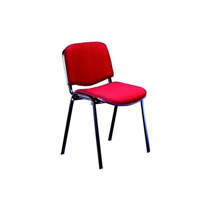 10307-SILLA CONFIDENTE RODANO TAPIZADA ROJA UNISIT D5S/ER