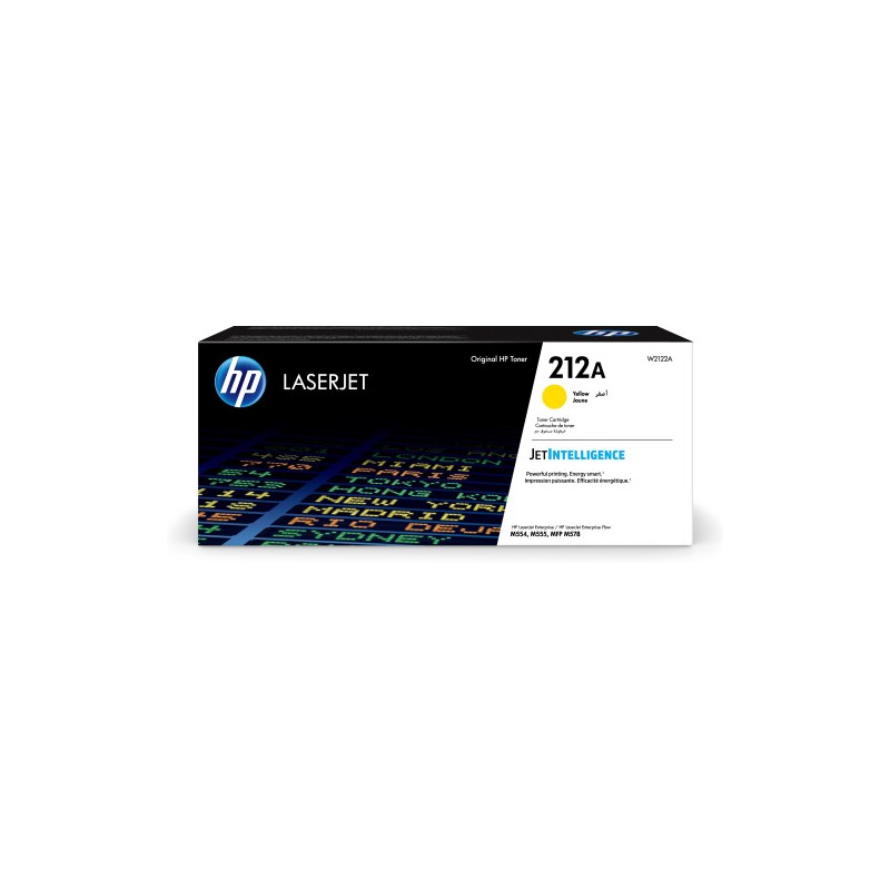 10333-HP Cartucho de toner Original LaserJet 212A amarillo 10333-HP Cartucho de toner Original LaserJet 212A amarillo