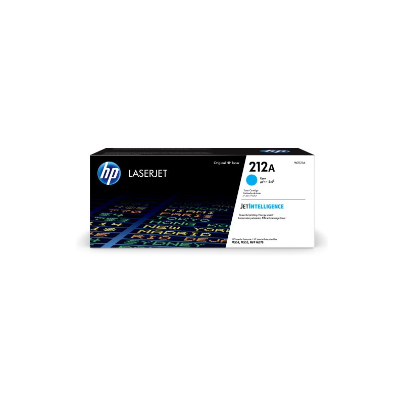 10334-HP Cartucho de toner Original LaserJet 212A cian 10334-HP Cartucho de toner Original LaserJet 212A cian