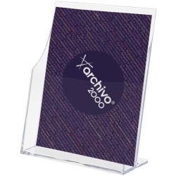 10336-PORTAFOLLETOS SOBREMESA PREMIUM 1/3 A4 VERTICAL 85x115x145MM ARCHIVO 2000 6141CSTP