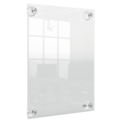 10356-PORTAPOSTER ACRILICO TRANSPARENTE MURAL REMOVIBLE A4 NOBO 1915600