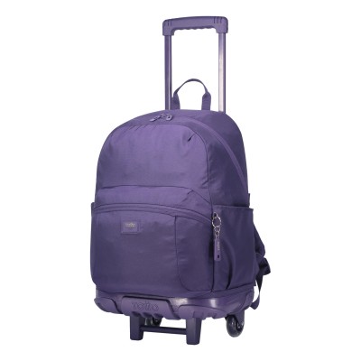 MOCHILA ESCOLAR CON RUEDAS COLOR MORADO TRIK TOTTO MA03TKI003 23100 M4R