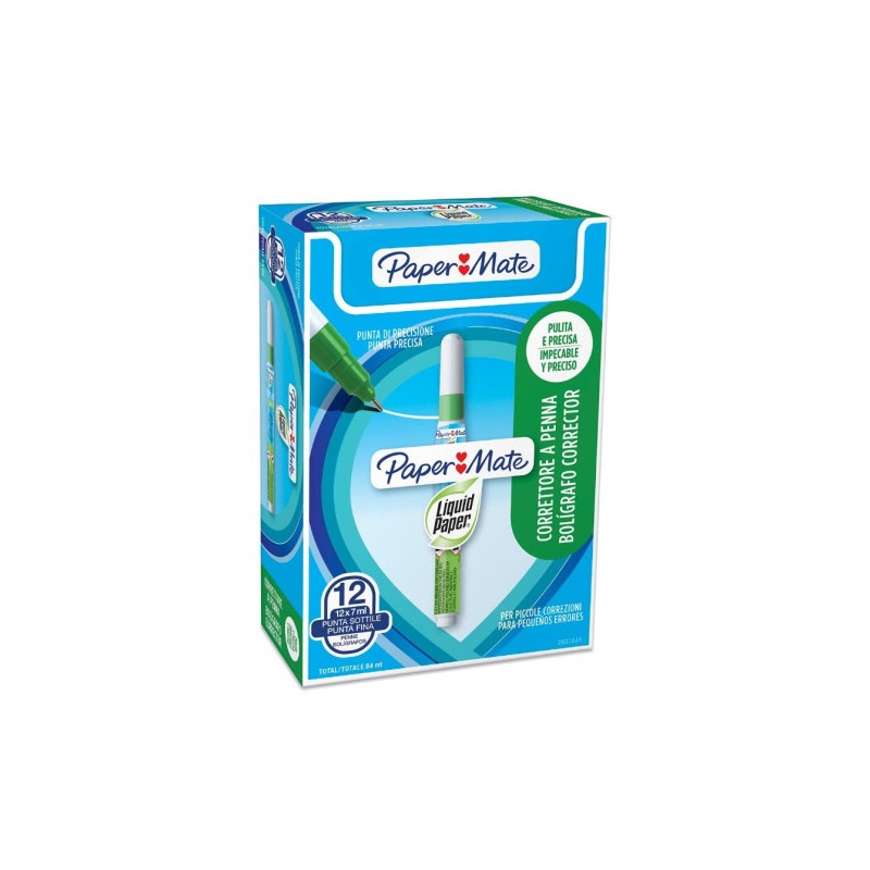 1044-Papermate 2037841 corrector liquido tipo boligrafo 7 ml