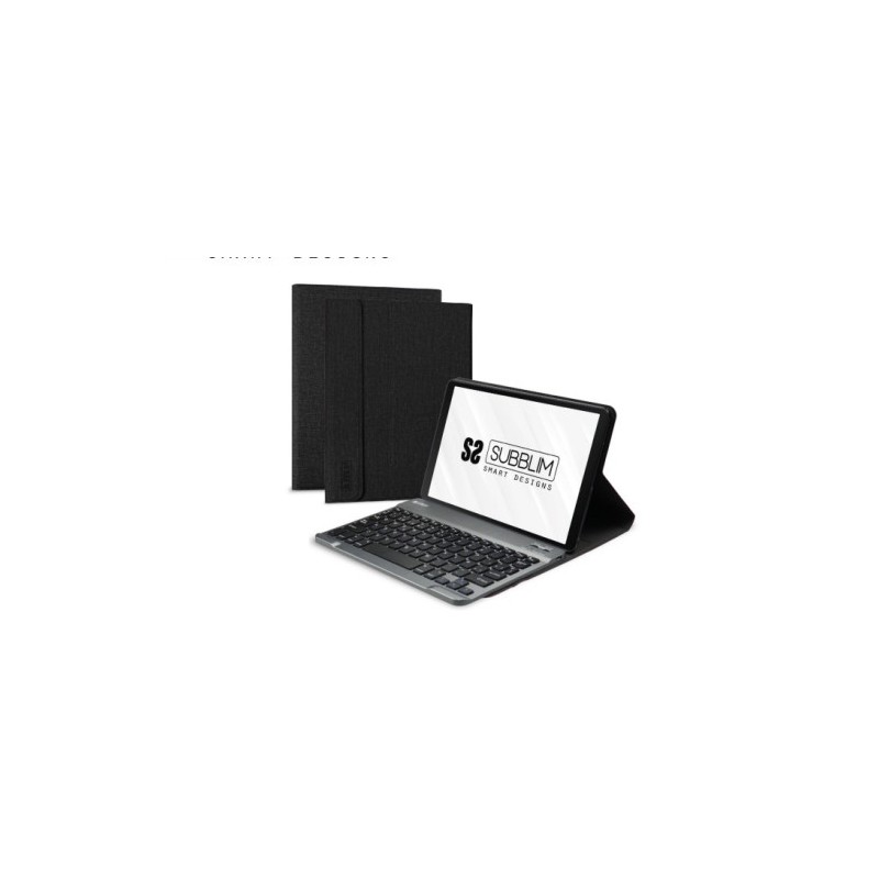 10466-SUBBLIM Funda con teclado KeyTab Pro BT Samsung GT A8 10.5" X200/205