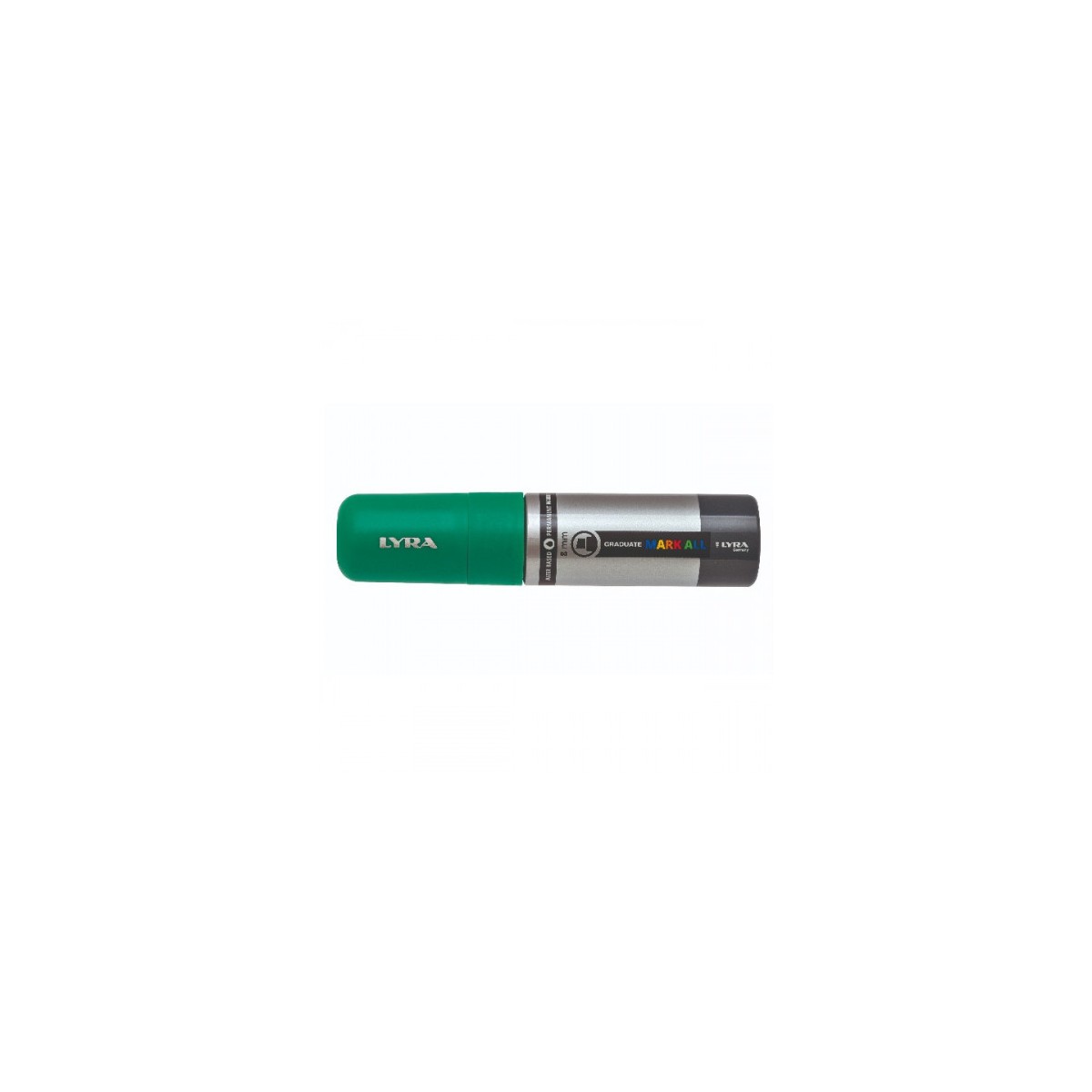 MARCADOR PERMANENTE MARK ALL VERDE ESMERALDA 8 MM LYRA GROOVE L6830063