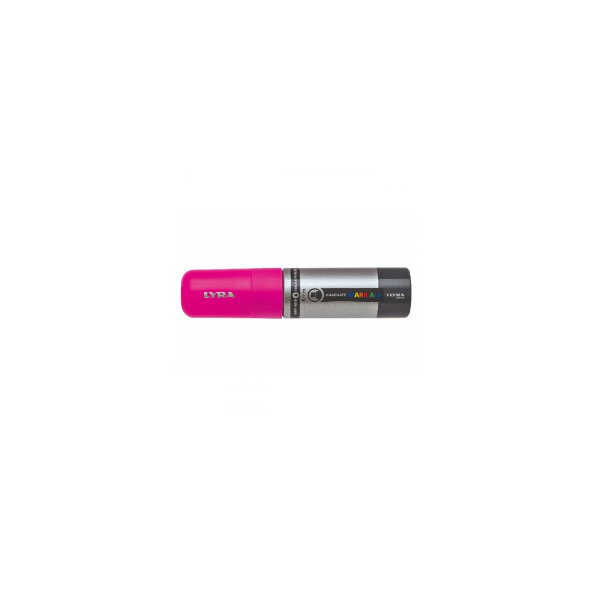 MARCADOR PERMANENTE MARK ALL ROSA NEoN 8 MM LYRA GROOVE L6830328