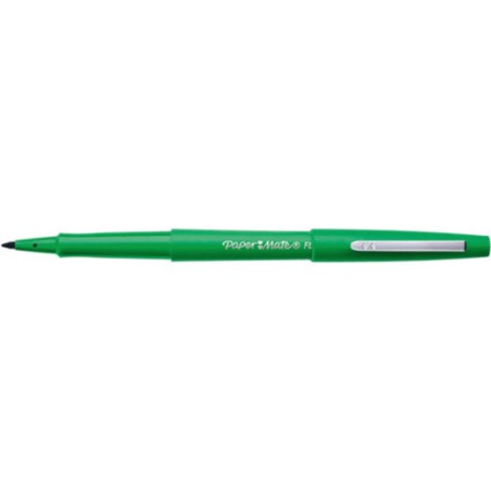 1056-ROTULADOR FLAIR PUNTA FIBRA NYLON VERDE PAPERMATE S0191033
