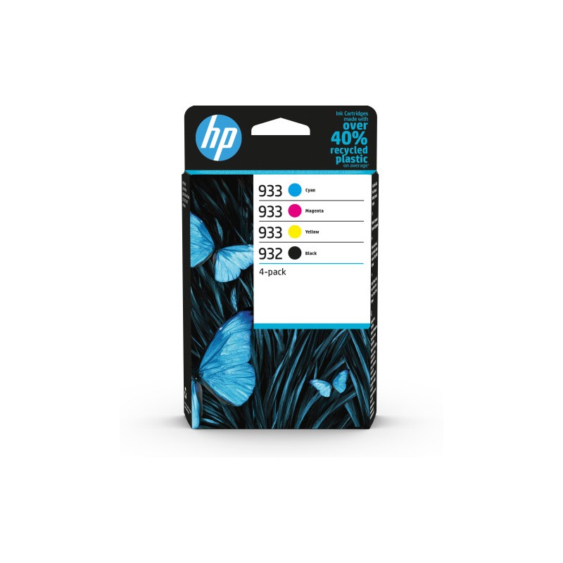 10560-HP Paquete de 4 tintas Originales 932 negro y 933 cian/magenta/amarillo 10560-HP Paquete de 4 tintas Originales 932 negro y 933 cian/magenta/amarillo