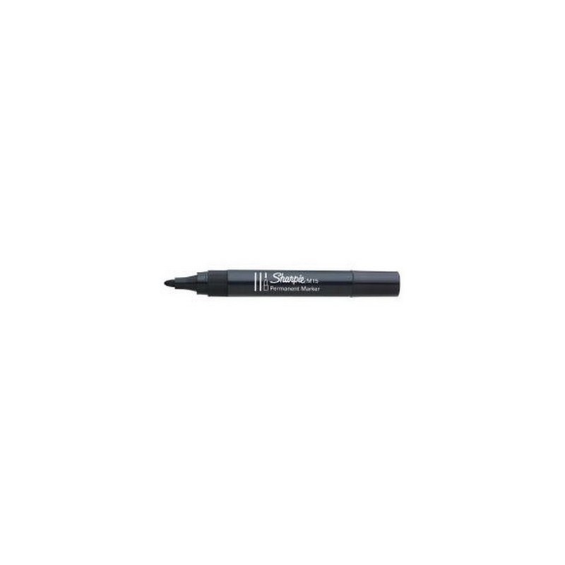 1060-MARCADOR PERMANENTE M15 PUNTA REDONDA NEGRO SHARPIE S0192584