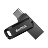 10657-SanDisk Ultra Dual Drive unidad flash USB 128 GB USB Type-A / USB Type-C 3.2 Gen 1 (3.1 Gen 1) Negro, Plata