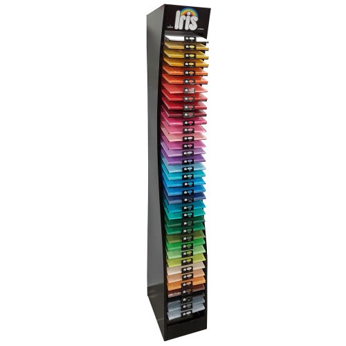 10729-PACK 3600 CARTULINAS A4 COLORES SURTIDOS + REGALO EXPOSITOR METALICO 36 BALDAS GUARRO CANSON PACKEXPOA4
