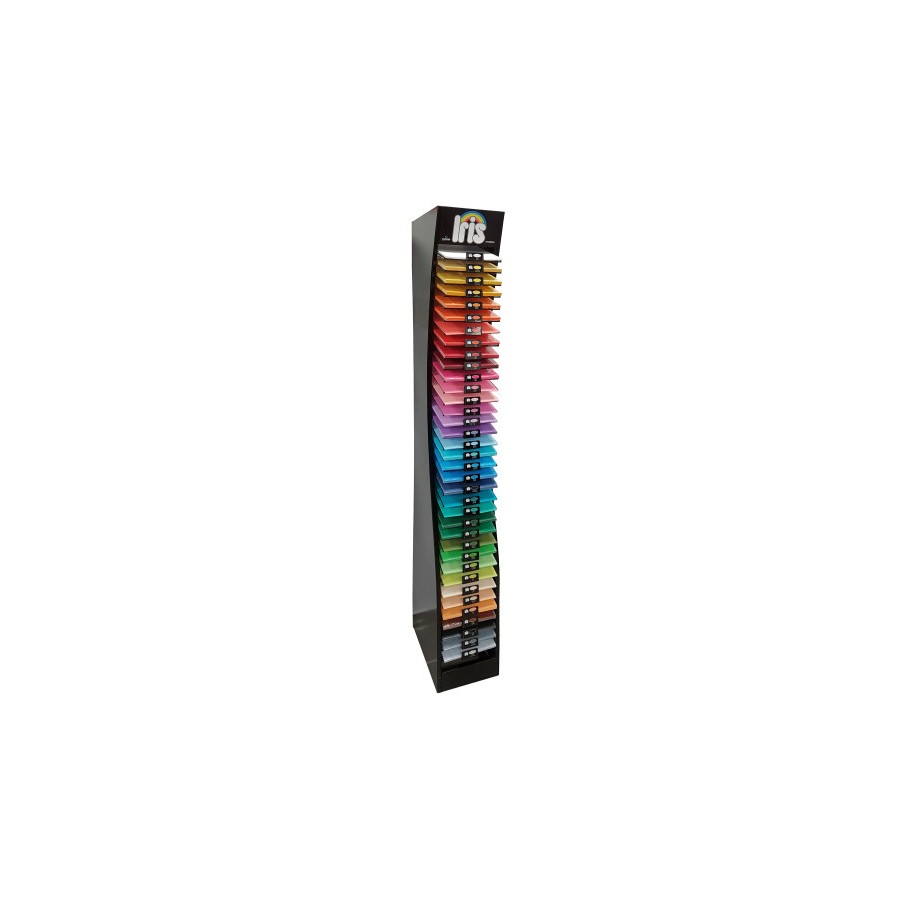 10729-PACK 3600 CARTULINAS A4 COLORES SURTIDOS + REGALO EXPOSITOR METALICO 36 BALDAS GUARRO CANSON PACKEXPOA4