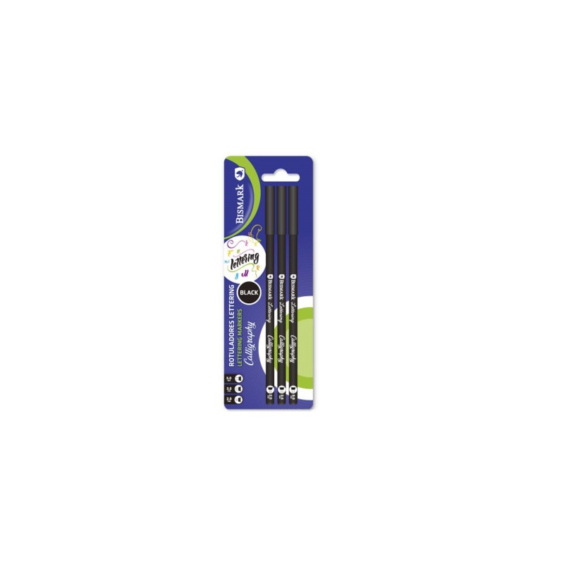 10736-Bismark 330622 marcador 3 pieza(s) Negro 10736-Bismark 330622 marcador 3 pieza(s) Negro