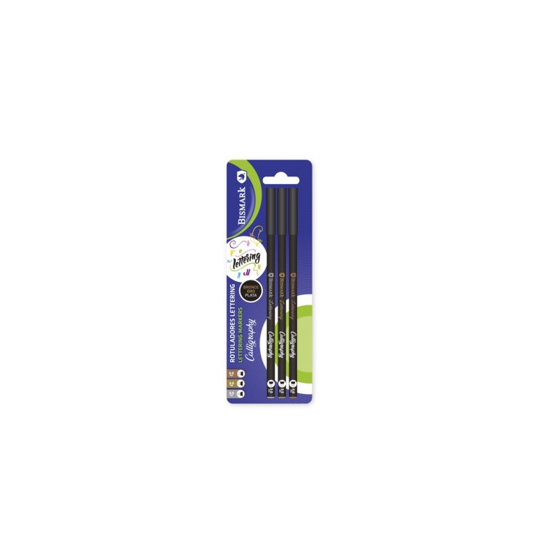 10737-Bismark 330624 marcador 3 pieza(s) Oro 10737-Bismark 330624 marcador 3 pieza(s) Oro