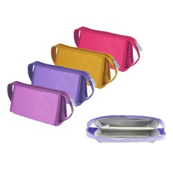 10738-Lagart Portatodo Jumbo Colorblock Multi-bolsillos
