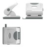 10761-TALADRO ELEGANCE HASTA 30 HOJAS COLOR GRIS ERICH KRAUSE 5403