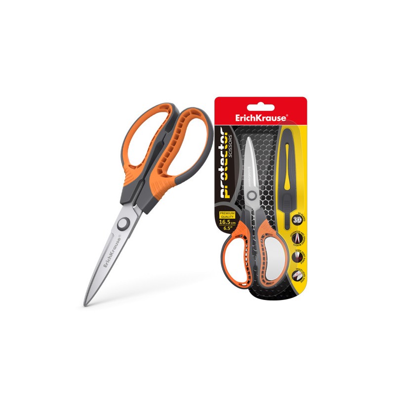 10770-BLISTER TIJERAS PROTECTOR 16,5 CM ERICH KRAUSE 48056 10770-BLISTER TIJERAS PROTECTOR 16,5 CM ERICH KRAUSE 48056
