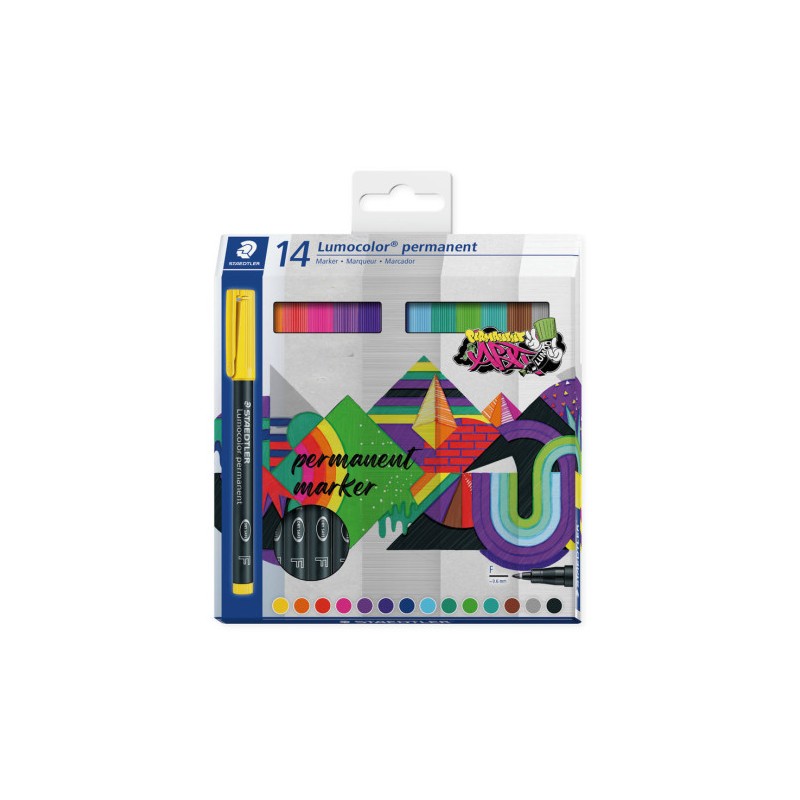 10778-ESTUCHE 14 UDS LUMOCOLOR PERMANENT 318 STAEDTLER 318 C14 10778-ESTUCHE 14 UDS LUMOCOLOR PERMANENT 318 STAEDTLER 318 C14