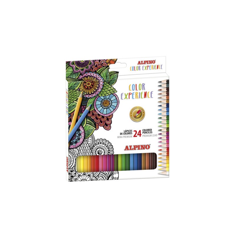 10827-Alpino AL000247 lapiz de color Negro, Azul, Bronce, Marron, Verde, Gris, Azul claro, Verde claro, Rosa claro, Nara 10827-Alpino AL000247 lapiz de color Negro, Azul, Bronce, Marron, Verde, Gris, Azul claro, Verde claro, Rosa claro, Nara
