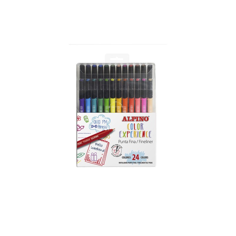 10831-Alpino AR001039 rotulador Fino Multicolor 24 pieza(s) 10831-Alpino AR001039 rotulador Fino Multicolor 24 pieza(s)