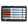 10841-ESTUCHE 5 ROTULADORES DECOR METALLIC GIOTTO F45290000