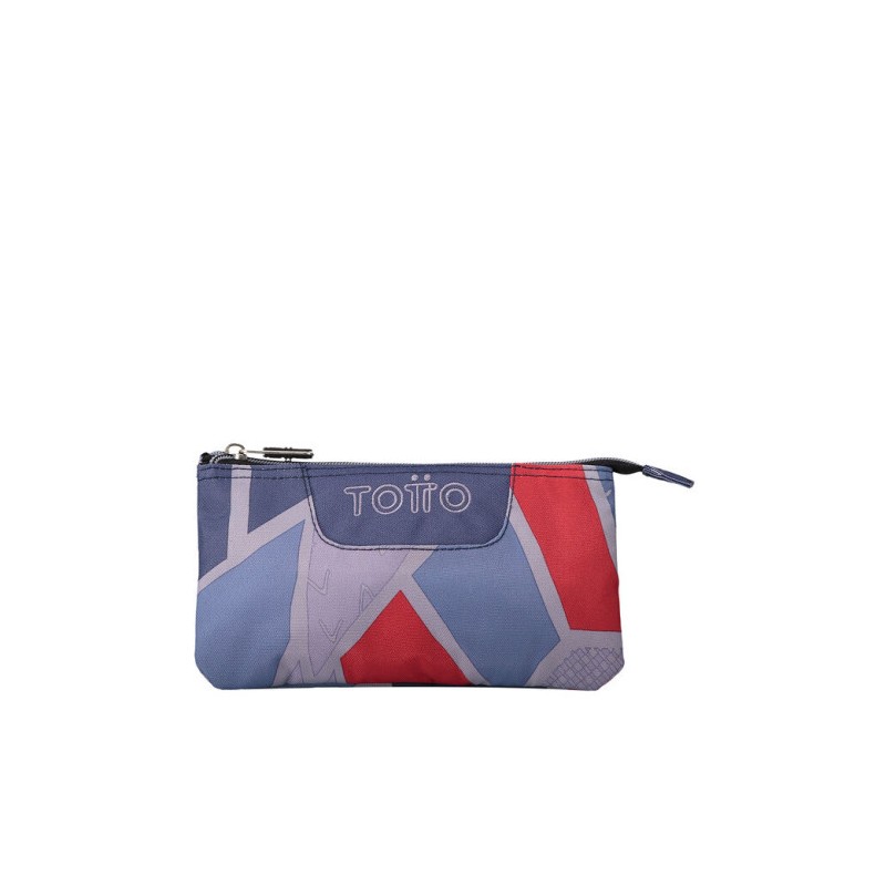 10847-Totto Tablero Estuche suave Gris, Rojo 10847-Totto Tablero Estuche suave Gris, Rojo