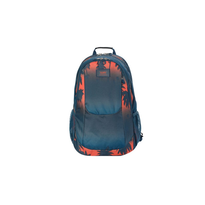 10853-Totto Krimmler mochila Mochila escolar Azul, Rojo 10853-Totto Krimmler mochila Mochila escolar Azul, Rojo