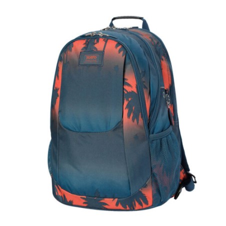 10854-Totto Krimmler mochila Mochila escolar Azul, Rojo