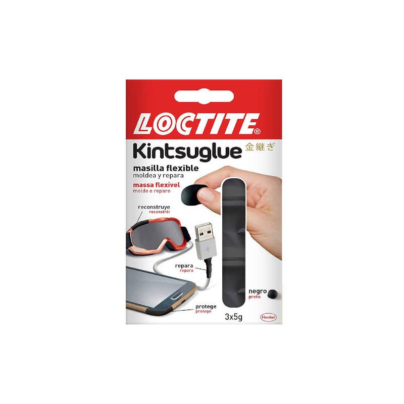 1086-MASILLA FLEXIBLE KINTSUGLUE 3 X 5GR. LOCTITE 2239175 1086-MASILLA FLEXIBLE KINTSUGLUE 3 X 5GR. LOCTITE 2239175