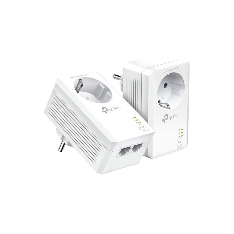 10892-TP-LINK KIT INICIAL AV1000 2-PUERTOS GIGABIT CON ENCHUFE INCORPORADO