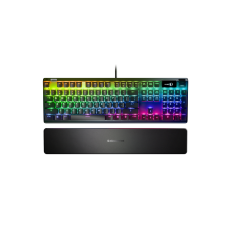 10911-Steelseries APEX 7 teclado USB QWERTY Ingles de EE. UU. Negro