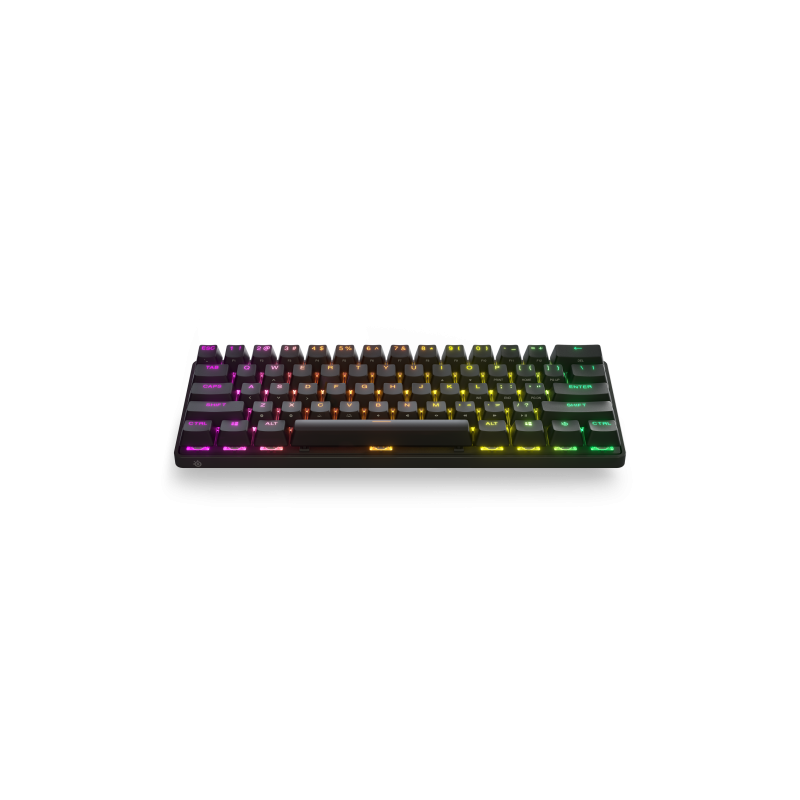 10913-Steelseries Apex Pro Mini Wireless teclado USB + RF Wireless + Bluetooth QWERTY Ingles de EE. UU. Negro 10913-Steelseries Apex Pro Mini Wireless teclado USB + RF Wireless + Bluetooth QWERTY Ingles de EE. UU. Negro