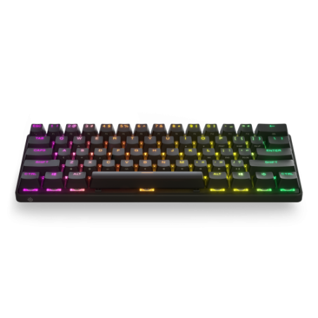 10913-Steelseries Apex Pro Mini Wireless teclado USB + RF Wireless + Bluetooth QWERTY Ingles de EE. UU. Negro